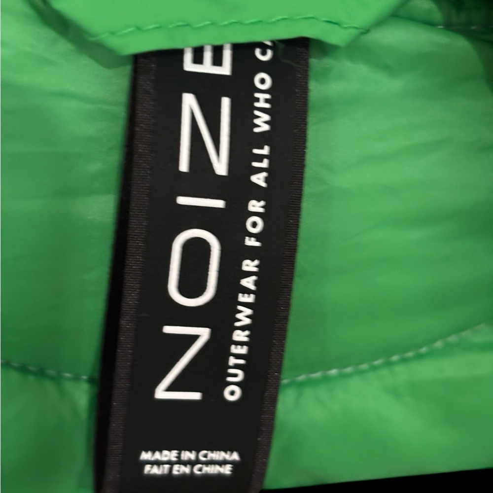 NOIZE Quilted Puffer Jacket – Sage Green – XL - Picture 2 of 8